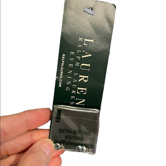 Lauren Ralph Lauren Evening Sequined Column Dress Size 4 - Picture 4 of 12